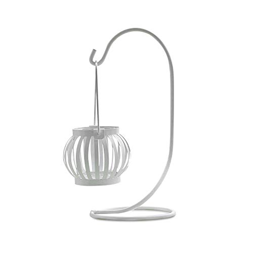 Tyelany Candelero, Candelabros Decorativos de Velas, 1 Juego de Candelabro Linterna, con una Taza de Vidrio, para Bodas, Hogar, Oficina, Decoración de Mesa, Fiesta, Regalo de Cumpleaños (Blanco) Tyelany Candelero, Candelabros Decorativos de Velas, 1 Juego de Candelabro Linterna, con una Taza de Vidrio, para Bodas, Hogar, Oficina, Decoración de Mesa, Fiesta, Regalo de Cumpleaños (Blanco)