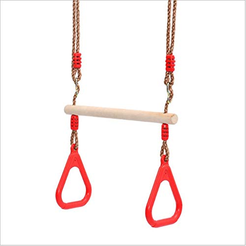 TYLZDZ Anillas Anillo De Gimnasia Estiramiento para Niños Varilla Columpio Plástico Juguete Entrenamiento Suspensión Multifuncional para Interiores Y Exteriores con Hebilla Seguridad Bloqueo TYLZDZ Anillas Anillo De Gimnasia Estiramiento para Niños Varilla Columpio Plástico Juguete Entrenamiento Suspensión Multifuncional para Interiores Y Exteriores con Hebilla Seguridad Bloqueo