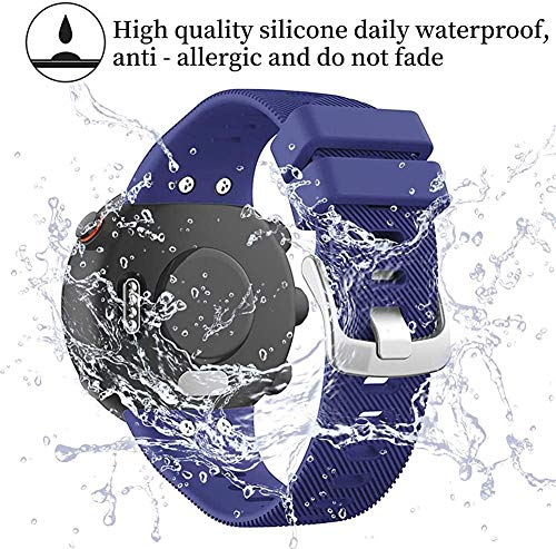 Tyogeephy Compatible con Forerunner 45S Correa de Reloj, Correa de Reloj de Repuesto Deportivo de Silicona Suave, Fitness Correa Pulsera para Forerunner 45S Smartwatch Tyogeephy Compatible con Forerunner 45S Correa de Reloj, Correa de Reloj de Repuesto Deportivo de Silicona Suave, Fitness Correa Pulsera para Forerunner 45S Smartwatch
