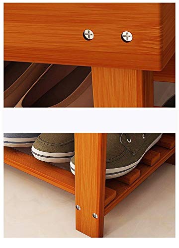 TYT Rack de Zapatas de Bambú de 4 Niveles Multi - Capa Antipolvo Conjunto de Racks de Madera Sólida a Prueba Racks Económicos,Los 50 * 28 * 80Cm TYT Rack de Zapatas de Bambú de 4 Niveles Multi - Capa Antipolvo Conjunto de Racks de Madera Sólida a Prueba Racks Económicos,Los 50 * 28 * 80Cm