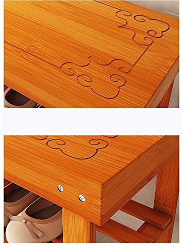 TYT Rack de Zapatas de Bambú de 4 Niveles Multi - Capa Antipolvo Conjunto de Racks de Madera Sólida a Prueba Racks Económicos,Los 50 * 28 * 80Cm TYT Rack de Zapatas de Bambú de 4 Niveles Multi - Capa Antipolvo Conjunto de Racks de Madera Sólida a Prueba Racks Económicos,Los 50 * 28 * 80Cm