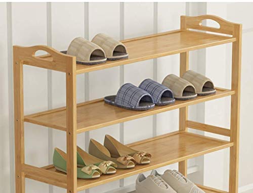 TYT Rack de Zapatas de Bambú de 4 Niveles Multi - Capa Antipolvo Conjunto de Racks de Madera Sólida a Prueba Racks Económicos,Los 70 * 26 * 70Cm TYT Rack de Zapatas de Bambú de 4 Niveles Multi - Capa Antipolvo Conjunto de Racks de Madera Sólida a Prueba Racks Económicos,Los 70 * 26 * 70Cm