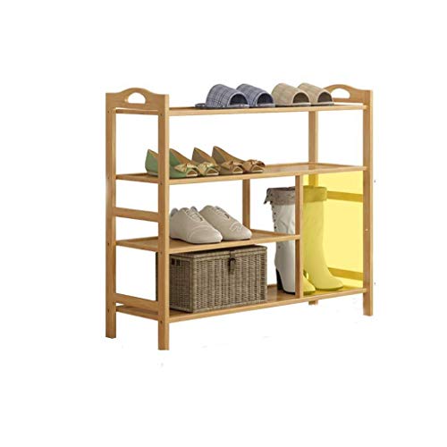 TYT Rack de Zapatas de Bambú de 4 Niveles Multi - Capa Antipolvo Conjunto de Racks de Madera Sólida a Prueba Racks Económicos,Los 70 * 26 * 70Cm TYT Rack de Zapatas de Bambú de 4 Niveles Multi - Capa Antipolvo Conjunto de Racks de Madera Sólida a Prueba Racks Económicos,Los 70 * 26 * 70Cm