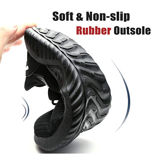 UCAYALI Zapatos de Seguridad Hombre Trabajo Comodos Ligeros Transpirables Zapatillas Trabajo Seguridad Deportivo Punta de Acero para Electricista Soldador Construccion Verano(015 Negro, 41 EU) UCAYALI Zapatos de Seguridad Hombre Trabajo Comodos Ligeros Transpirables Zapatillas Trabajo Seguridad Deportivo Punta de Acero para Electricista Soldador Construccion Verano(015 Negro, 41 EU)