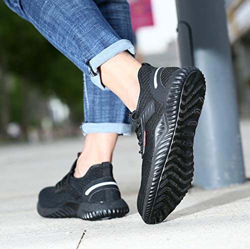 UCAYALI Zapatos de Seguridad Hombre Trabajo Comodos Ligeros Transpirables Zapatillas Trabajo Seguridad Deportivo Punta de Acero para Electricista Soldador Construccion Verano(015 Negro, 41 EU) UCAYALI Zapatos de Seguridad Hombre Trabajo Comodos Ligeros Transpirables Zapatillas Trabajo Seguridad Deportivo Punta de Acero para Electricista Soldador Construccion Verano(015 Negro, 41 EU)