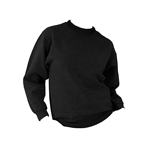 UCC - Sudadera / Top básica gruesa mangas Set-in Modelo 50/50 Hombre caballero (4XL/Negro) UCC - Sudadera / Top básica gruesa mangas Set-in Modelo 50/50 Hombre caballero (4XL/Negro)