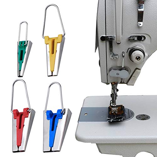 UEETEK Un conjunto de los fabricantes de cinta de bies de tela 4 tamaños vinculante herramientas coser acolchados 6mm 12mm 18mm 25mm