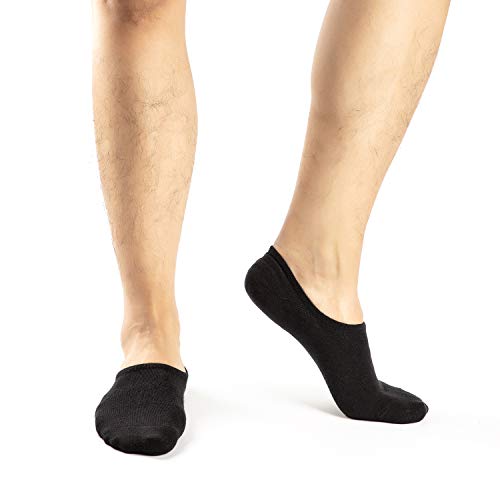 Ueither Calcetines Invisibles Mujer De Algodón Calcetines Cortos Elástco Con Silicona Antideslizante (36-43, Negro (3 Pares)) Ueither Calcetines Invisibles Mujer De Algodón Calcetines Cortos Elástco Con Silicona Antideslizante (36-43, Negro (3 Pares))