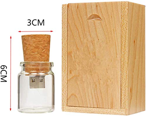 UFARID Botella Flotante USB 3.0 Memoria USB Memory Stick Lápiz USB Transparente con Caja de Madera Regalos de Empresa para computadoras, Audio para Autos, etc. (16GB) UFARID Botella Flotante USB 3.0 Memoria USB Memory Stick Lápiz USB Transparente con Caja de Madera Regalos de Empresa para computadoras, Audio para Autos, etc. (16GB)