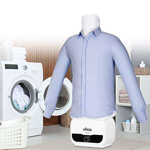 Ufesa SV1200 Maniquí de Planchado y Secado Automático, 1200 W, Plástico, Blanco Ufesa SV1200 Maniquí de Planchado y Secado Automático, 1200 W, Plástico, Blanco