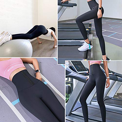 UFLF Leggings Deporte Yoga Mujer Pantalones Elástico Push Up Malla Deporativos Alta Cintura Pantalones Fitness Mujer para Ejercicios Uso Diario