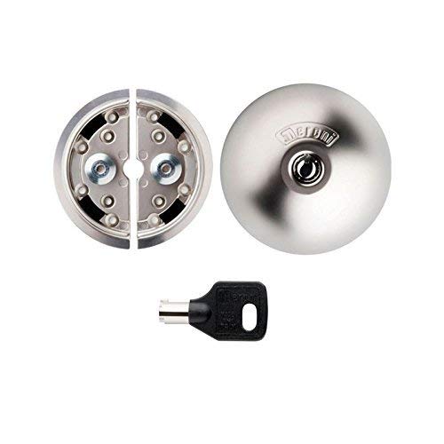 UFO, 8080331215D - Cerradura de seguridad para el compartimiento de carga de furgones, níquel mate UFO, 8080331215D - Cerradura de seguridad para el compartimiento de carga de furgones, níquel mate