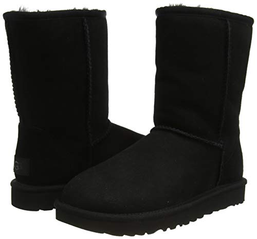 UGG Female Classic Short II Classic Boot, Black, 5 (UK) UGG Female Classic Short II Classic Boot, Black, 5 (UK)