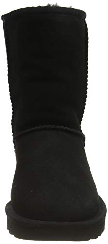 UGG Female Classic Short II Classic Boot, Black, 5 (UK)