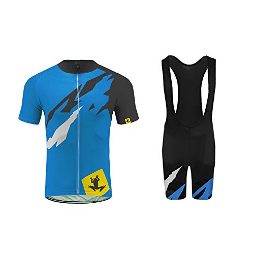 Uglyfrog 2018-Julio Designs Ciclismo Maillot, Hombres Jersey + Pantalones Cortos Babero Mangas Cortas de Ciclismo Ropa Maillot Transpirable para Deportes al Aire Libre Ciclo Bicicleta Uglyfrog 2018-Julio Designs Ciclismo Maillot, Hombres Jersey + Pantalones Cortos Babero Mangas Cortas de Ciclismo Ropa Maillot Transpirable para Deportes al Aire Libre Ciclo Bicicleta