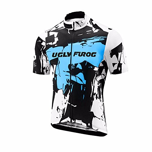 Uglyfrog 2018 Manga Corta Maillot Ciclismo De Hombre Verano Ropa De Triatlon Transpirables DXMZ01