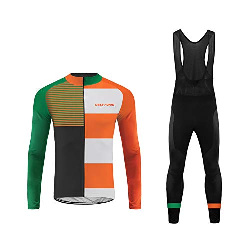 Uglyfrog Bike Wear Ciclismo Maillot Winter Térmico Hombres Jersey Culote Bib Pantalones Largos Mangas Largas Bodies Ciclismo Ropa Maillot para Deportes al Aire Libre Ciclo Bicicleta Uglyfrog Bike Wear Ciclismo Maillot Winter Térmico Hombres Jersey Culote Bib Pantalones Largos Mangas Largas Bodies Ciclismo Ropa Maillot para Deportes al Aire Libre Ciclo Bicicleta