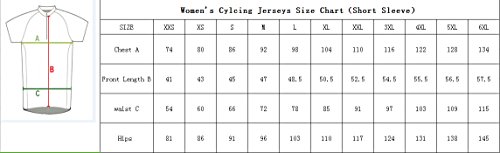 Uglyfrog Bike Wear Ciclismo Mujer Maillots Seco y Transpirable de Bicicleta Conjunto de Ropa de Ciclo Jersey de Manga Corta DXWZ04 Uglyfrog Bike Wear Ciclismo Mujer Maillots Seco y Transpirable de Bicicleta Conjunto de Ropa de Ciclo Jersey de Manga Corta DXWZ04