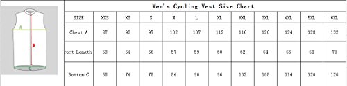 Uglyfrog Chaleco de Ciclismo Sin Mangas Chaqueta de Ciclismo Transpirable MTB Bike Riding para Hombres MJX03