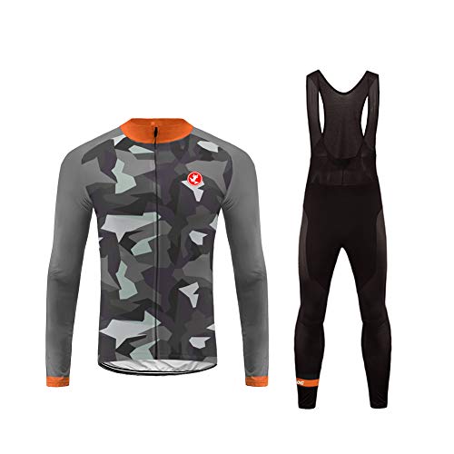 Uglyfrog Ciclismo Maillot Hombres Invierno Fleece Warm Jersey +Culotte Pantalones Largos Mangas Largas Bodies Ciclismo Ropa Maillot para Deportes al Aire Libre Ciclo Bicicleta Uglyfrog Ciclismo Maillot Hombres Invierno Fleece Warm Jersey +Culotte Pantalones Largos Mangas Largas Bodies Ciclismo Ropa Maillot para Deportes al Aire Libre Ciclo Bicicleta