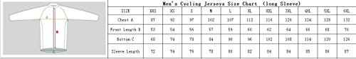 Uglyfrog Maillot Ciclismo Bodies 2018 Primavera Nuevo Hombre Cycling Jersey + Pantalones Largas Cómodo Transpirable de Ciclismo Ropa para Deportes al Aire Libre Ciclo Bici MZ11