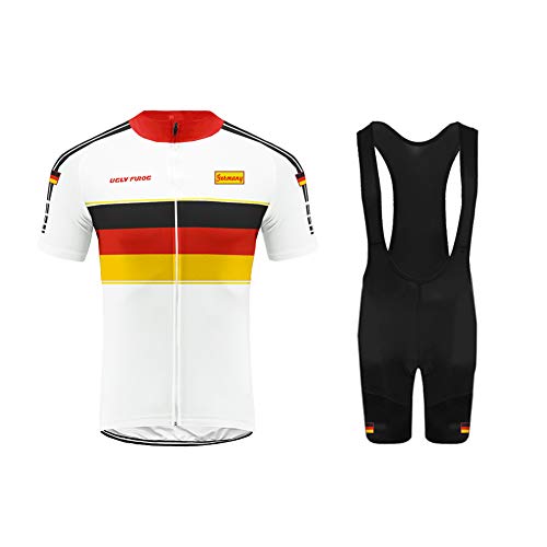 Uglyfrog Maillots de Ciclismo Hombres Camiseta Ciclismo Culotes Ciclismo Jersey Ciclismo Hombre DTMX02F