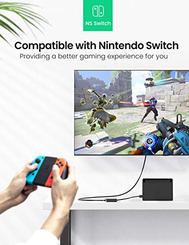 UGREEN Adaptador USB a Ethernet RJ45, Adaptador Tarjeta de Red LAN Ethernet 100Mbps a USB 2.0 para Nintendo Switch, XiaoMi Mi Box S, Mi Box 3, Macbook Pro, Macbook Air, Wii, WiiU, Chromecast (Negro) UGREEN Adaptador USB a Ethernet RJ45, Adaptador Tarjeta de Red LAN Ethernet 100Mbps a USB 2.0 para Nintendo Switch, XiaoMi Mi Box S, Mi Box 3, Macbook Pro, Macbook Air, Wii, WiiU, Chromecast (Negro)