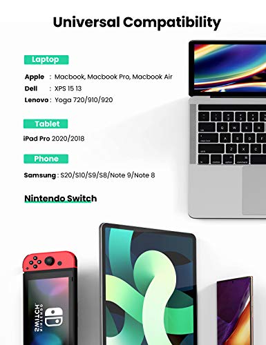 UGREEN Adaptador USB C a Ethernet, Adaptador de Red USB C a RJ45 Gigabit Ethernet LAN Tarjeta de Red 1000 Mbps para iPad Pro 2020 Macbook Pro Air 2020 Surface Pro 7 Samsung S20 S10 y Xiaomi Mi 10 Pro UGREEN Adaptador USB C a Ethernet, Adaptador de Red USB C a RJ45 Gigabit Ethernet LAN Tarjeta de Red 1000 Mbps para iPad Pro 2020 Macbook Pro Air 2020 Surface Pro 7 Samsung S20 S10 y Xiaomi Mi 10 Pro