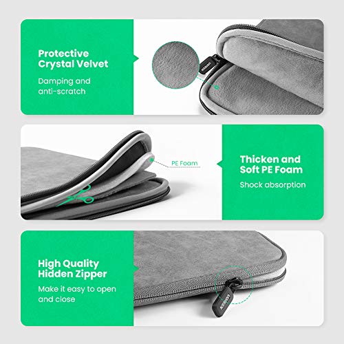 UGREEN Funda Ordenador Portátil 13.3 Pulgada para MacBook Pro/Air 2020, Funda Portátil Impermeable Anti-rasguños para ASUS ZenBook, Lenovo Yoga, Surface Pro, Huawei Matebook, HP, DELL,Samsung Notebook UGREEN Funda Ordenador Portátil 13.3 Pulgada para MacBook Pro/Air 2020, Funda Portátil Impermeable Anti-rasguños para ASUS ZenBook, Lenovo Yoga, Surface Pro, Huawei Matebook, HP, DELL,Samsung Notebook