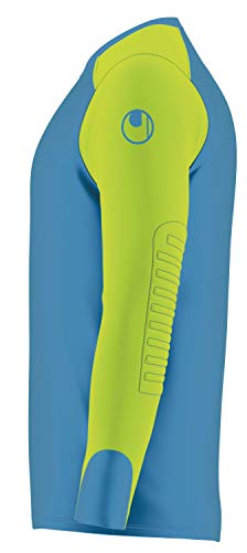 uhlsport Camiseta de Portero Unisex para niños de la Torre, Unisex niños, 100561208, Radar Azul/Amarillo Fluorescente, 164 uhlsport Camiseta de Portero Unisex para niños de la Torre, Unisex niños, 100561208, Radar Azul/Amarillo Fluorescente, 164