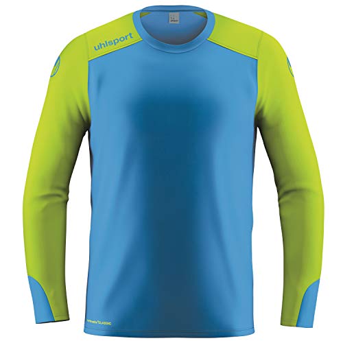 uhlsport Camiseta de Portero Unisex para niños de la Torre, Unisex niños, 100561208, Radar Azul/Amarillo Fluorescente, 164 uhlsport Camiseta de Portero Unisex para niños de la Torre, Unisex niños, 100561208, Radar Azul/Amarillo Fluorescente, 164