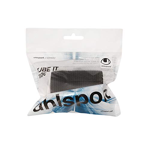 uhlsport Tube-It Cinta Adhesiva para Medias, Hombre, Negro, Talla Única