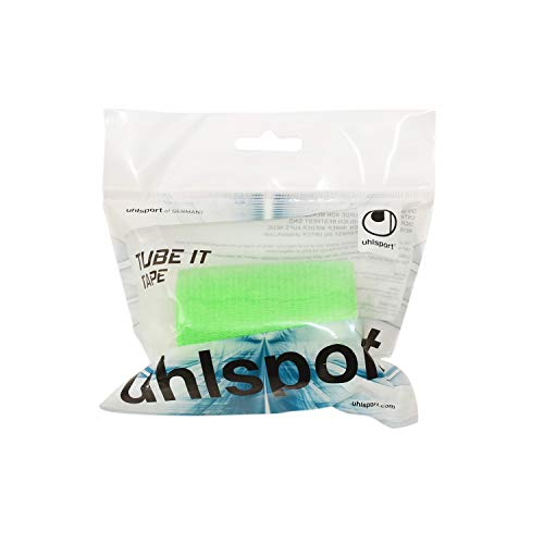 uhlsport Tube-It Cinta Adhesiva para Medias, Hombre, Verde (Flash), Talla Única