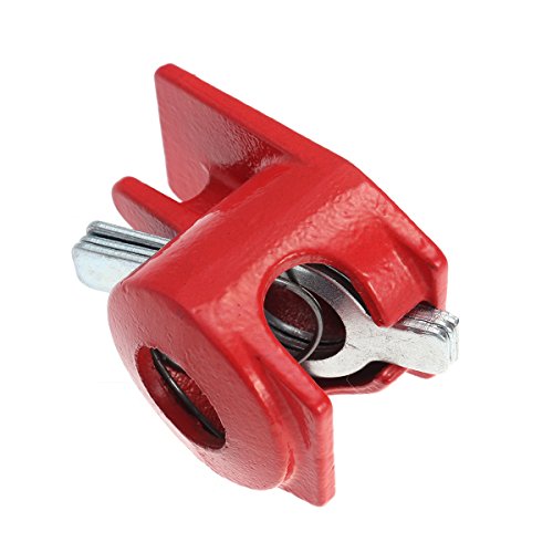 UKCOCO 1/2"Abrazaderas para tubos de pegado Carpintería de hierro fundido para carpintería Junta articulada para tuberías de agua (roja) UKCOCO 1/2"Abrazaderas para tubos de pegado Carpintería de hierro fundido para carpintería Junta articulada para tuberías de agua (roja)