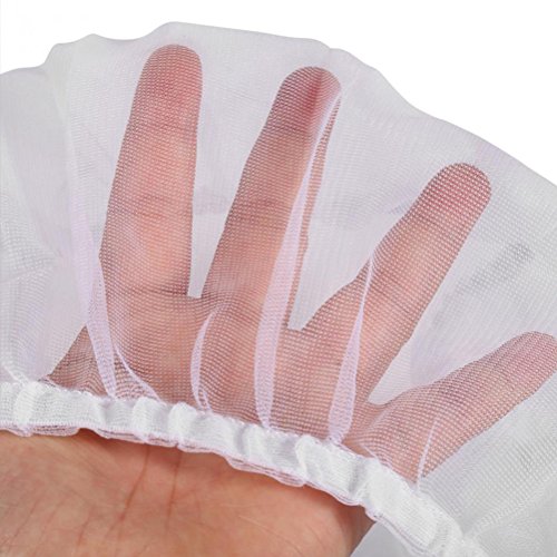 UKCOCO Funda para Jaula Pájaro Aves Guardia Protector Falda de Jaula Pájaro Colector de Semillas Alimentos Malla Blanco Talla L UKCOCO Funda para Jaula Pájaro Aves Guardia Protector Falda de Jaula Pájaro Colector de Semillas Alimentos Malla Blanco Talla L