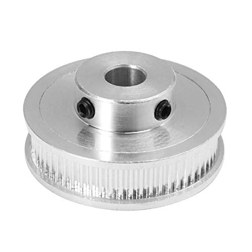 UKCOCO Rueda síncrona de la rueda GT2 60 de la aleación de aluminio de la rueda dentada de la correa dentada del diámetro interior 8m m para la impresora 3D UKCOCO Rueda síncrona de la rueda GT2 60 de la aleación de aluminio de la rueda dentada de la correa dentada del diámetro interior 8m m para la impresora 3D