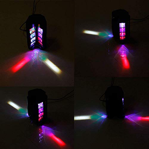 UKing 8x10W Iluminación de Cabeza Móvil, 8 LED LED Mini Araña Etapa, 4 Colores RGBW con 5 Modo de Control ,Mover Cabeza Iluminación para Disco Bar Fiesta (con Control Remoto) UKing 8x10W Iluminación de Cabeza Móvil, 8 LED LED Mini Araña Etapa, 4 Colores RGBW con 5 Modo de Control ,Mover Cabeza Iluminación para Disco Bar Fiesta (con Control Remoto)