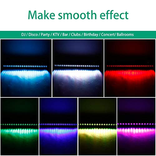 UKing LED Wall Wash Luz de la Etapa 24 x 3W RGB LED Luces Escenario DMX 512 con Control Remoto Iluminación Estroboscópica para DJ Discoteca Focos Escenarios UKing LED Wall Wash Luz de la Etapa 24 x 3W RGB LED Luces Escenario DMX 512 con Control Remoto Iluminación Estroboscópica para DJ Discoteca Focos Escenarios