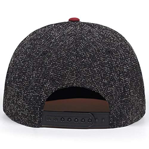 UKKD Gorras de Beisbol Cabo De Hip-Hop Gorra De Béisbol De La Marca del Borde De Gran Bordado Plano Redondo Y Sombrero De Triángulo para Las Niñas,Rosado UKKD Gorras de Beisbol Cabo De Hip-Hop Gorra De Béisbol De La Marca del Borde De Gran Bordado Plano Redondo Y Sombrero De Triángulo para Las Niñas,Rosado