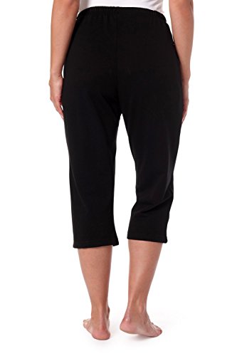 Ulla Popken 7/8- Hose, Pantalones Mujer, Negro (Schwarz 10), W54/56