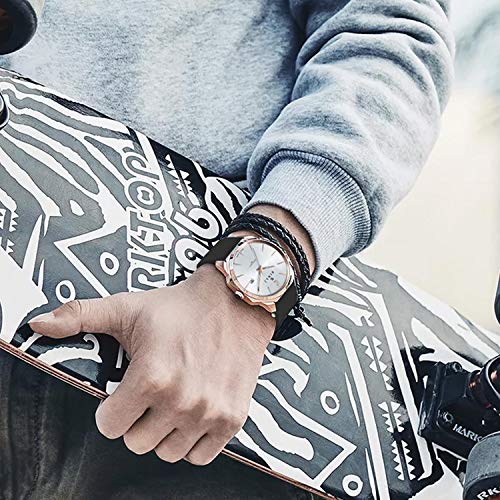 Ullchro Correa Reloj Calidad Alta Recambios Correa Relojes Caucho Suave Flexible Hombre Mujer - 16, 18, 20, 22, 24, 26, 28mm Silicona Correa Reloj con Hebilla de Acero Inoxidable (28mm, Negro) Ullchro Correa Reloj Calidad Alta Recambios Correa Relojes Caucho Suave Flexible Hombre Mujer - 16, 18, 20, 22, 24, 26, 28mm Silicona Correa Reloj con Hebilla de Acero Inoxidable (28mm, Negro)