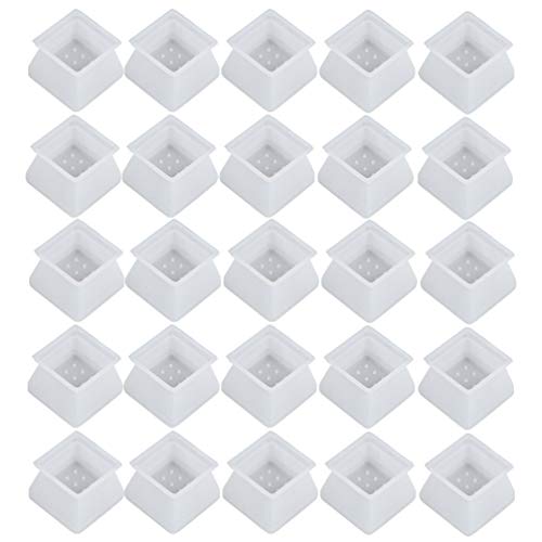 ULTECHNOVO - 32 piezas de fundas para patas de sillas de silicona antideslizantes para mesa