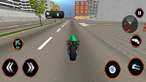 Ultimate Flying Robot Bike juego transformador