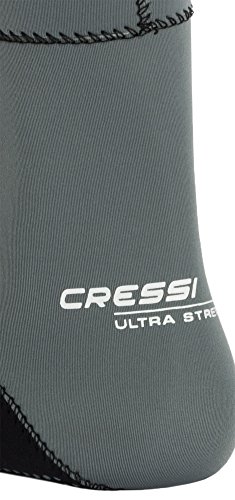 Ultra Stretch Neoprene Socks 1.5mm - Escarpines Neopreno Ultrastretch, Unisex-Adult Gris , M