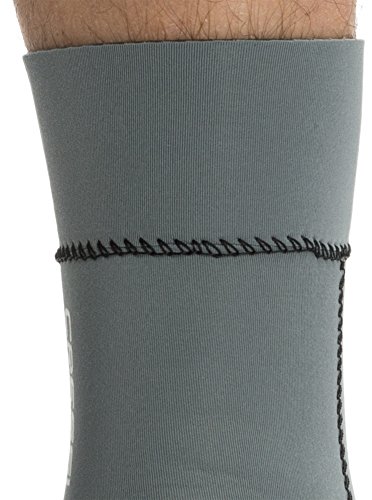 Ultra Stretch Neoprene Socks 1.5mm - Escarpines Neopreno Ultrastretch, Unisex-Adult Gris , M