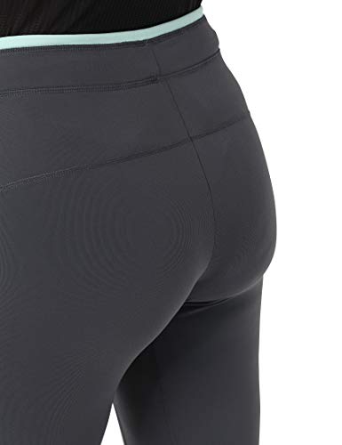 Ultrasport Caprihose Pantalón Pirata, Mujer, Gris/Verde Menta, XS