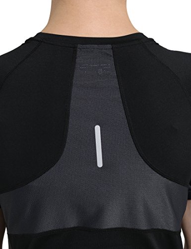 Ultrasport Jen Camiseta de Correr/de Deporte, Mujer, Negro, M Ultrasport Jen Camiseta de Correr/de Deporte, Mujer, Negro, M