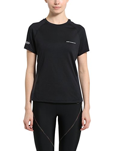 Ultrasport Jen Camiseta de Correr/de Deporte, Mujer, Negro, M Ultrasport Jen Camiseta de Correr/de Deporte, Mujer, Negro, M