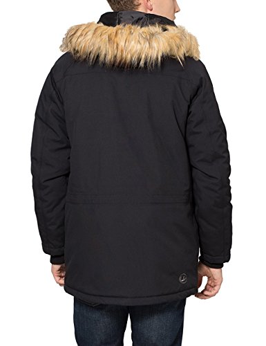 Ultrasport Luca Parka Deportiva, Hombre, Negro, XXL