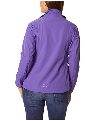 Ultrasport MIA Softshell Chaqueta, Mujer, Morado/Negro, XL